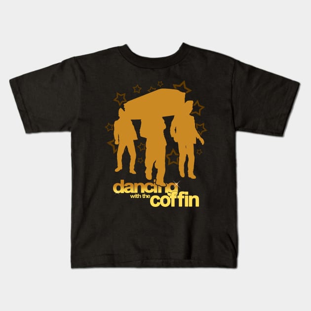 Funny Internet Jokes Dancing Coffin Meme Kids T-Shirt by BoggsNicolas